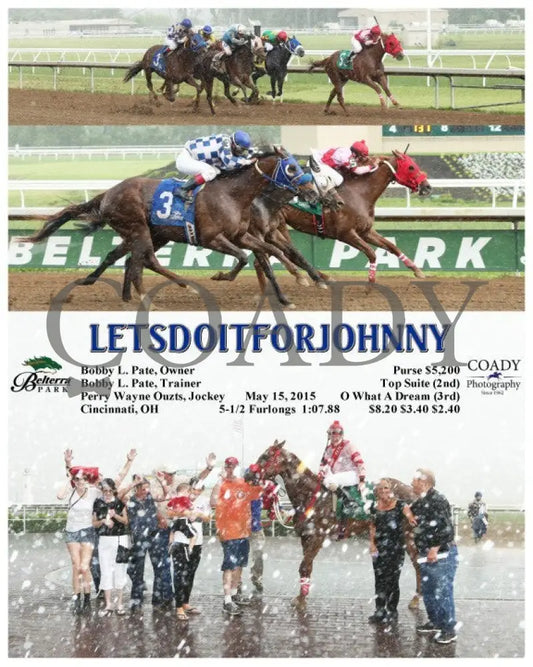 Letsdoitforjohnny - 051515 Race 03 Btp Belterra Park