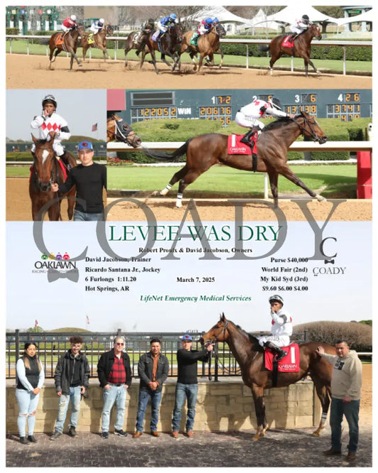 LEVEE WAS DRY - 03-07-25 - R05 - OP Oaklawn Park