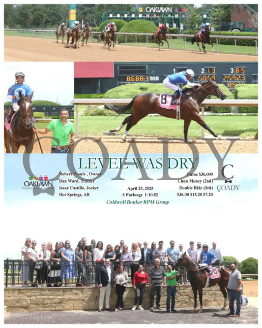 LEVEE WAS DRY - 04-25-25 - R03 - OP Oaklawn Park
