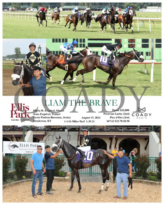 Liam The Brave - 08-19-24 R09 Elp Ellis Park