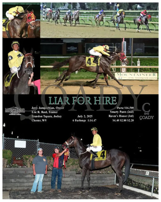 LIAR FOR HIRE - 07-02-25 - R08 - MNR Mountaineer Park