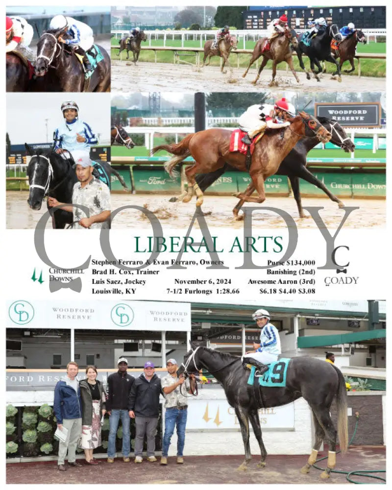 Liberal Arts - 11-06-24 R08 Cd Churchill Downs