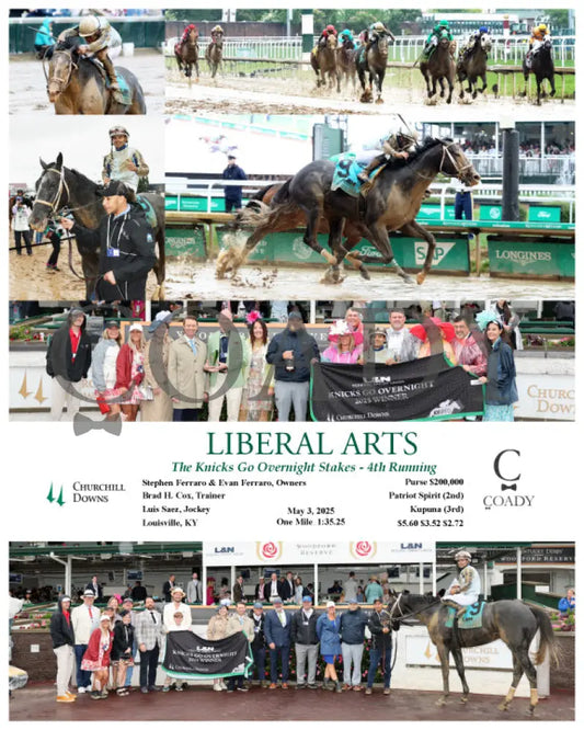 LIBERAL ARTS - The Knicks Go Overnight Stakes - 4th Running - 05-03-25 - R04 - CD Churchill Downs