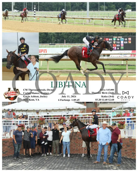 Libitina - 07-11-24 R04 Cnl Colonial Downs