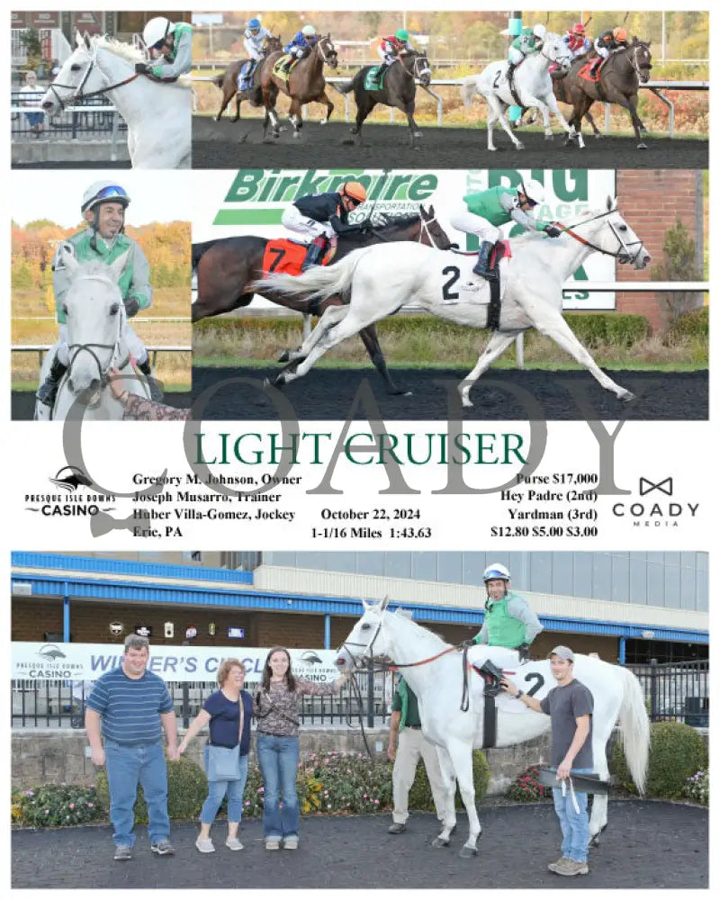 Light Cruiser - 10-22-24 R06 Pid Presque Isle Downs