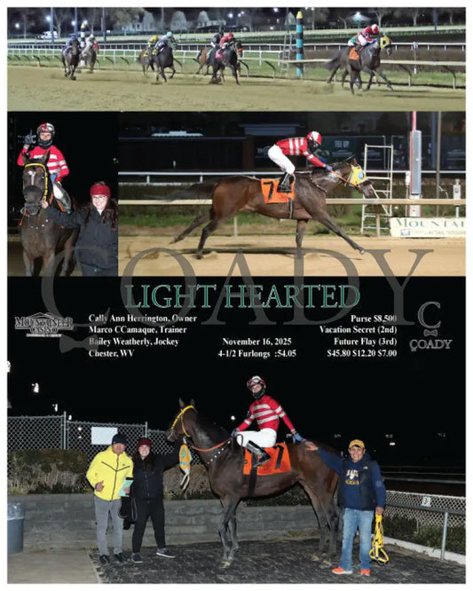LIGHT HEARTED - 11-16-25 - R02 - MNR - Coady Media - Kurtis Coady Photography