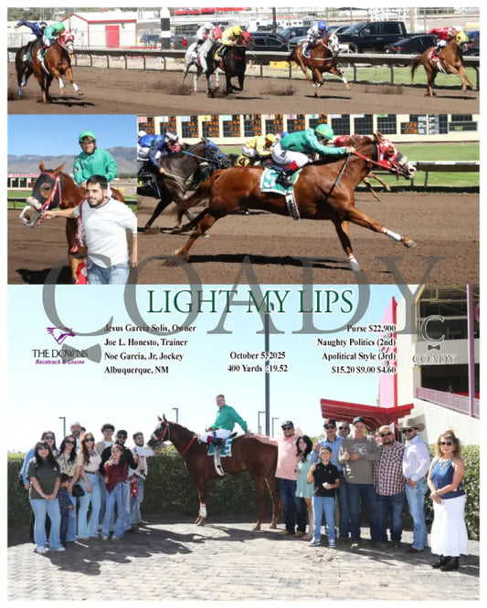 LIGHT MY LIPS - 10-05-25 - R03 - ALB Downs at Albuquerque