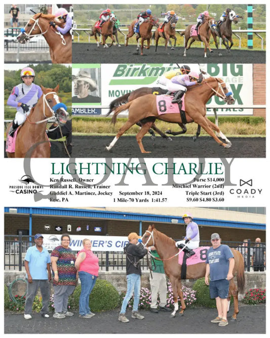 Lightning Charlie - 09-18-24 R07 Pid Presque Isle Downs