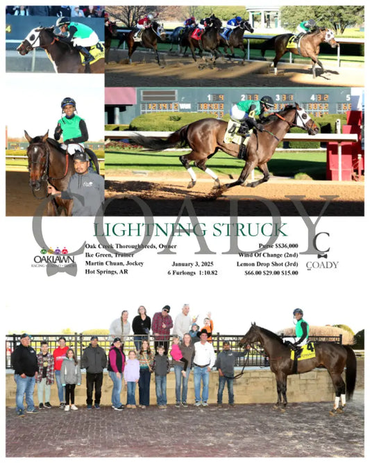 Lightning Struck - 01-03-25 R07 Op Oaklawn Park