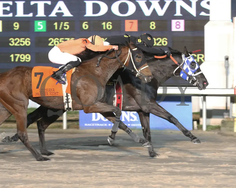 Lightofmaine - La Bred Premier Starlet Stakes 02-03-24 R08 Delta Downs Finish 2
