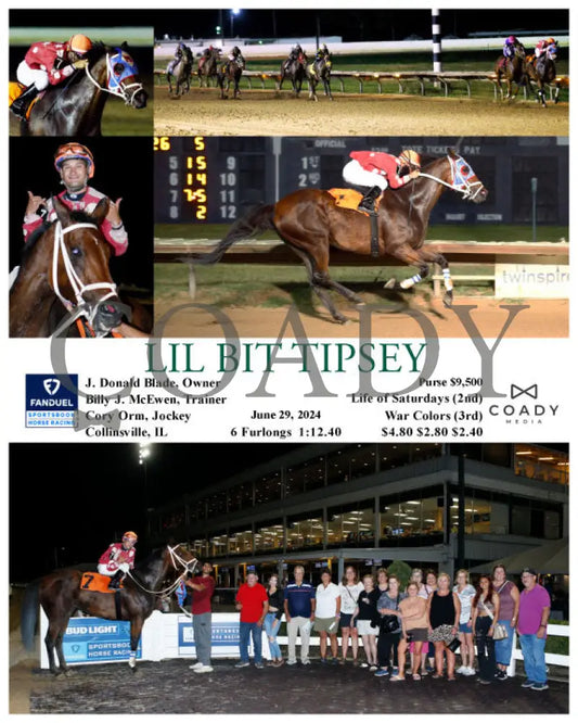 Lil Bit Tipsey - 06-29-24 R05 Fan Fanduel Sportsbook Horse Racing