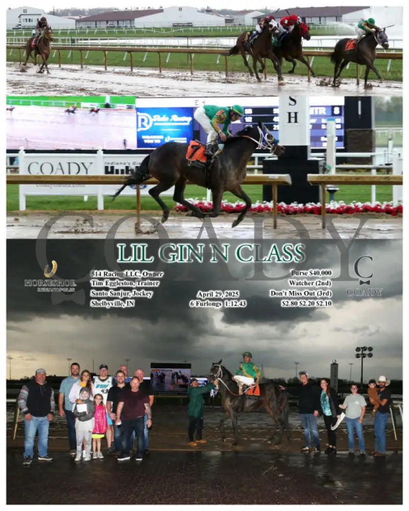 LIL GIN N CLASS - 04-29-25 - R08 - IND Indiana Grand