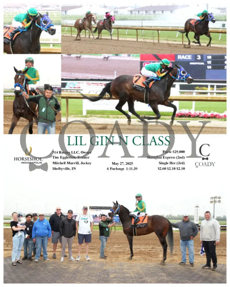 LIL GIN N CLASS - 05-27-25 - R03 - IND Indiana Grand