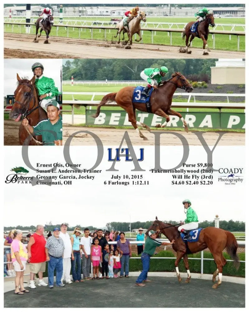 Li’l J - 071015 Race 01 Btp Belterra Park