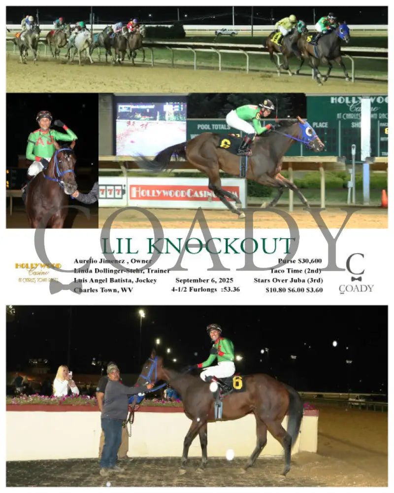 LIL KNOCKOUT - 09-06-25 - R06 - CT Hollywood Casino at Charles Town Races