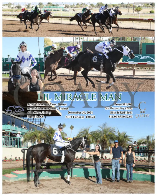 Lil Miracle Man - 11-30-24 R05 Tup Turf Paradise