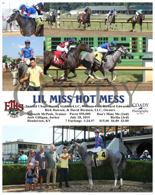 Lil Miss Hot Mess - 07-28-19 R07 Elp Ellis Park