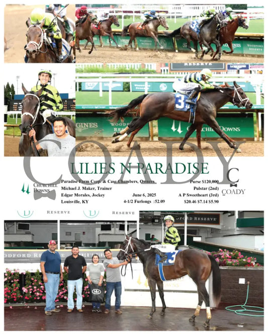 LILIES N PARADISE - 06-06-25 - R01 - CD Churchill Downs