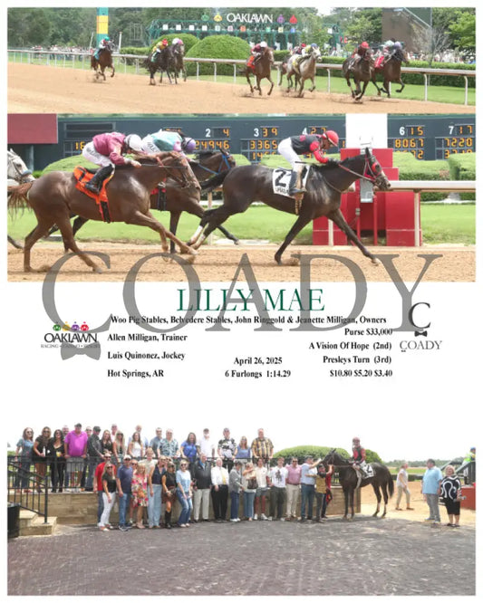 LILLY MAE - 04-26-25 - R02 - OP Oaklawn Park