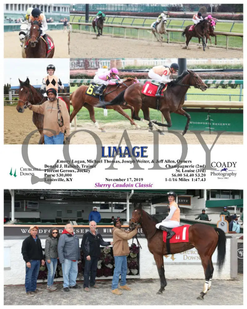 Limage - 11-17-19 R03 Cd Churchill Downs