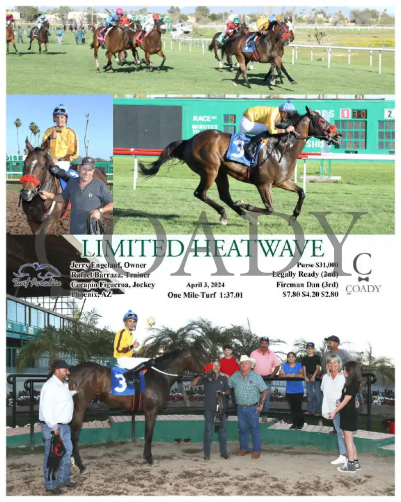 Limited Heatwave - 04 - 03 - 24 R09 Tup Turf Paradise