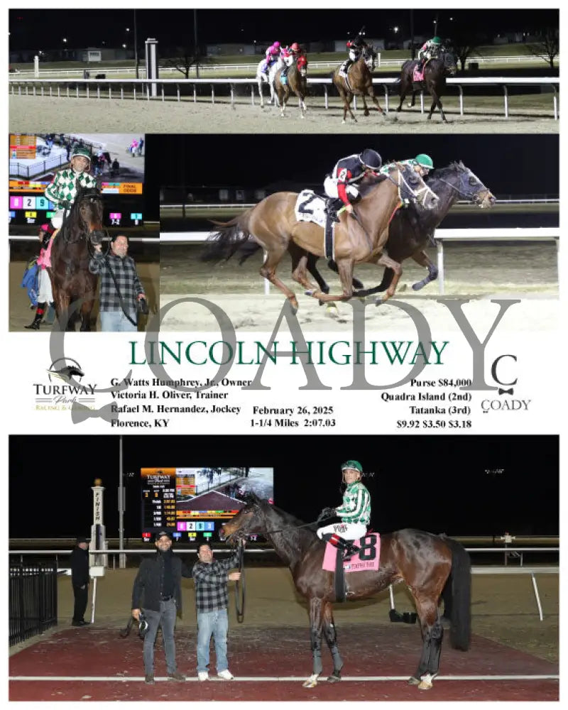 LINCOLN HIGHWAY - 02-26-25 - R03 - TP Turfway Park