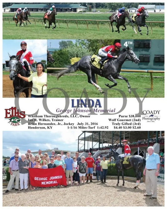 Linda - 073116 Race 04 Elp Ellis Park