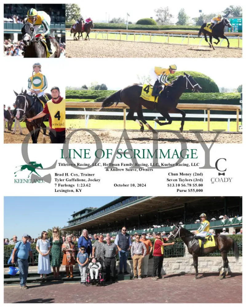 Line Of Scrimmage - 10-10-24 R04 Kee Keeneland