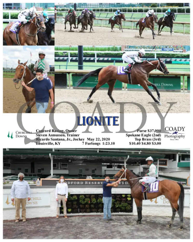 Lionite - 05-22-20 R03 Cd Churchill Downs