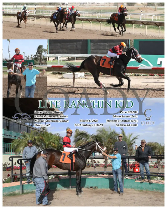 LITE RANCHIN KID - 03-06-25 - R05 - TUP Turf Paradise