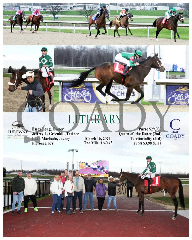 Literary - 03 - 16 - 24 R03 Tp Turfway Park