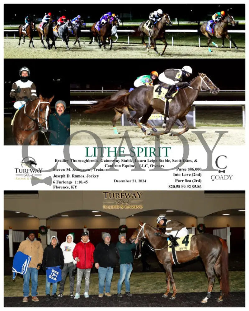 Lithe Spirit - 12-21-24 R07 Tp Turfway Park