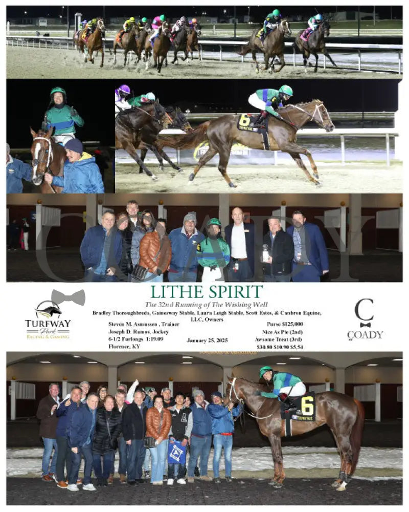 Lithe Spirit - The 32Nd Running Of Wishing Well 01-25-25 R06 Tp Turfway Park