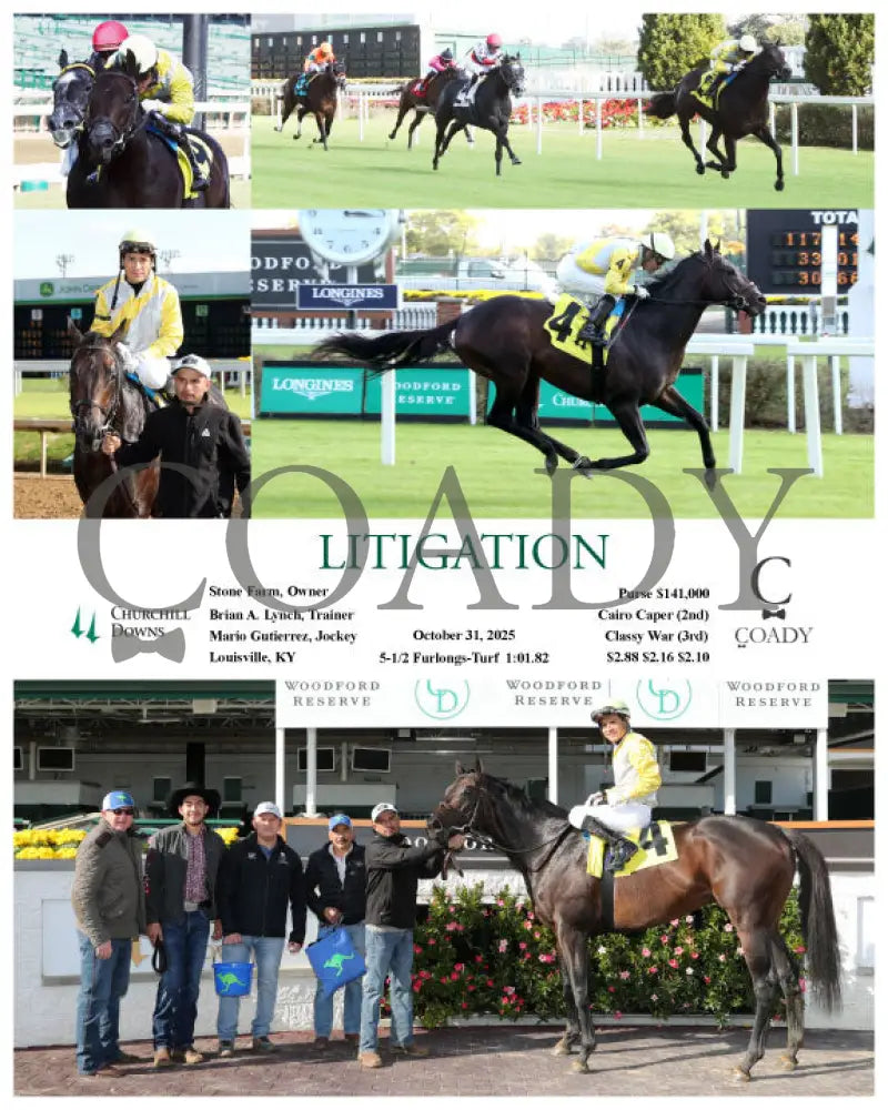 LITIGATION - 103125 - Race 05 - CD Churchill Downs