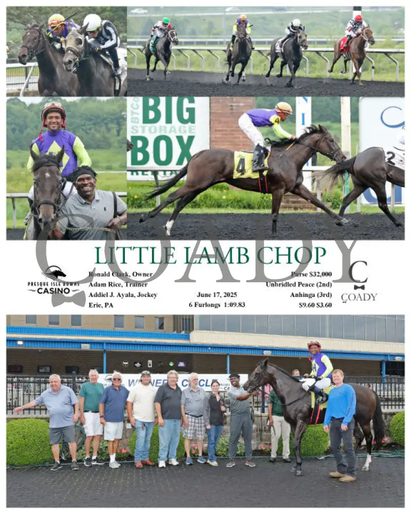 LITTLE LAMB CHOP - 06-17-25 - R03 - PID Presque Isle Downs