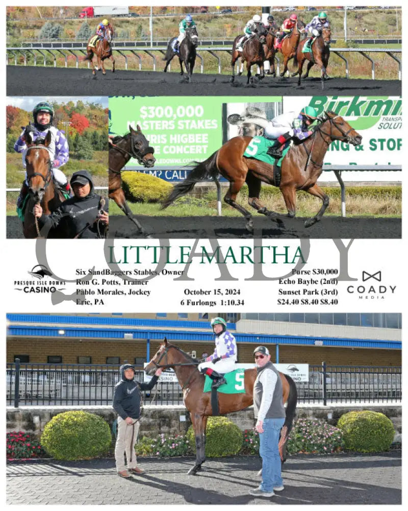 Little Martha - 10-15-24 R01 Pid Presque Isle Downs