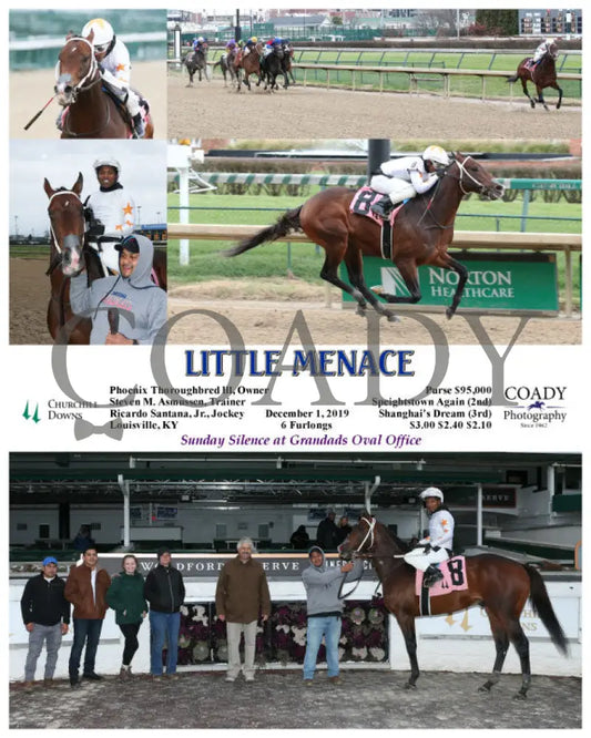 Little Menace - 12-01-19 R07 Cd Churchill Downs