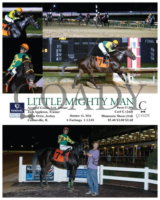 Little Mighty Man - 10-12-24 R08 Fan Fanduel Sportsbook Horse Racing