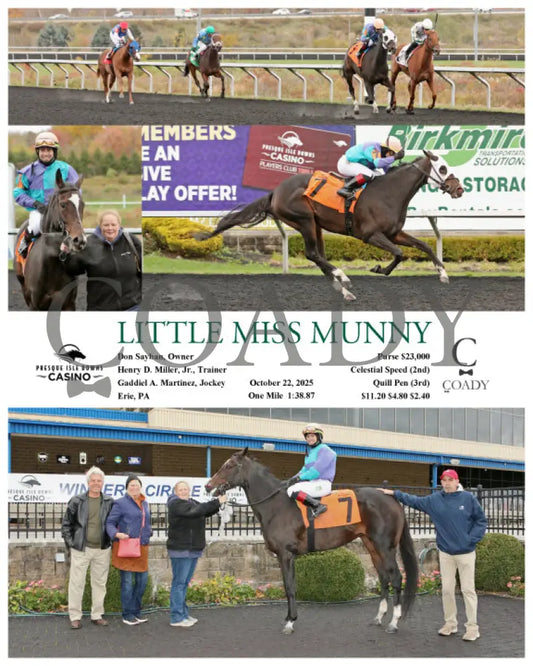 LITTLE MISS MUNNY - 10-22-25 - R03 - PID Presque Isle Downs