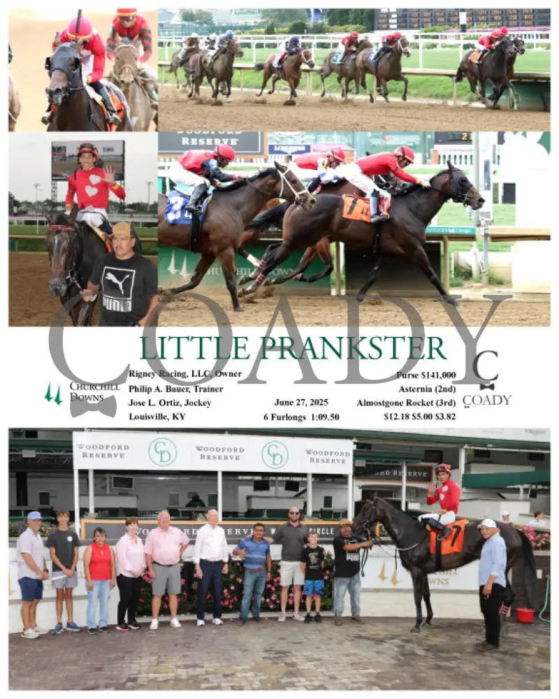 LITTLE PRANKSTER - 062725 - Race 10 - CD Churchill Downs