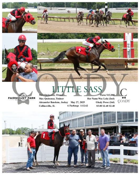 LITTLE SASS - 05-27-25 - R02 - FP Fanduel Sportsbook Horse Racing