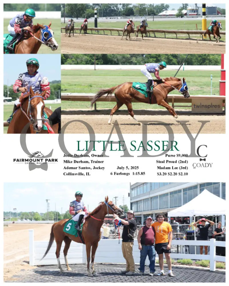 LITTLE SASSER - 07-05-25 - R03 - FP Fanduel Sportsbook Horse Racing