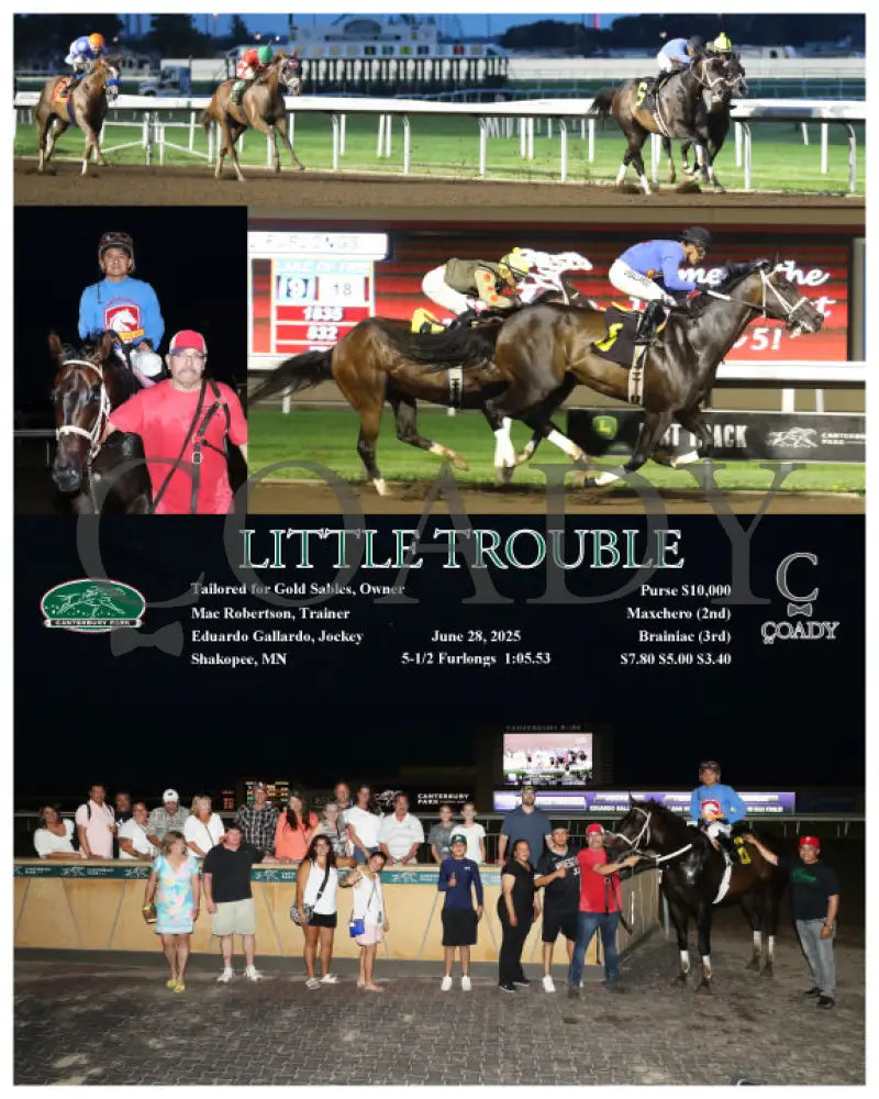 LITTLE TROUBLE - 06-28-25 - R09 - CBY Ruidoso Downs