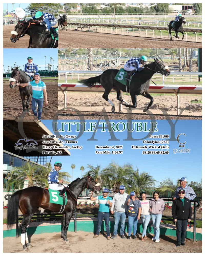 LITTLE TROUBLE - 12-04-25 - R04 - TUP Turf Paradise