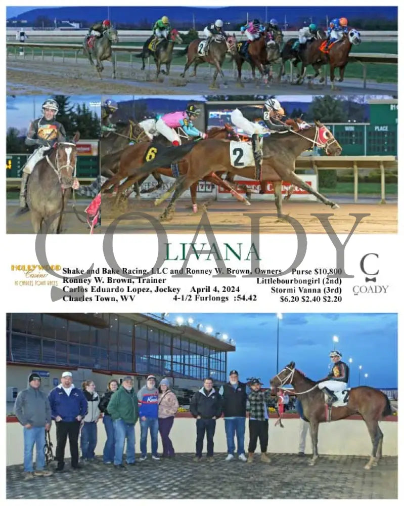 Livana - 04 - 04 - 24 R02 Ct Hollywood Casino At Charles Town Races