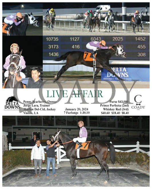 Live Affair - 01-20-24 R03 Ded Delta Downs