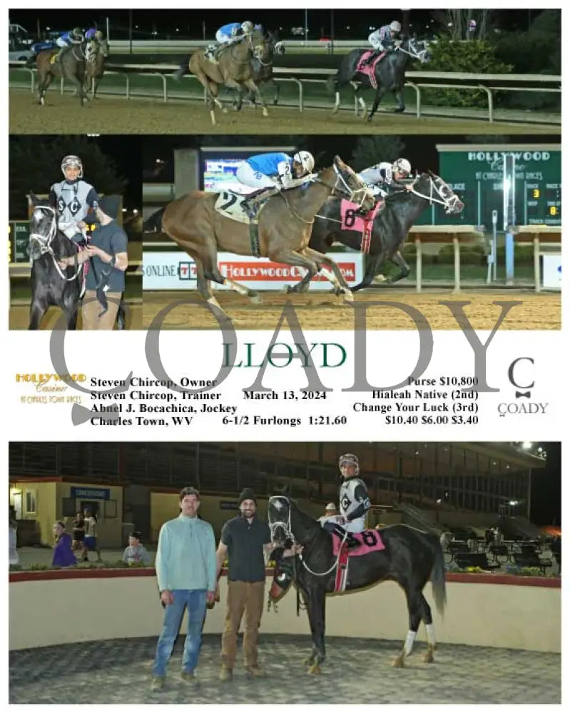 Lloyd - 03 - 13 - 24 R03 Ct Hollywood Casino At Charles Town Races