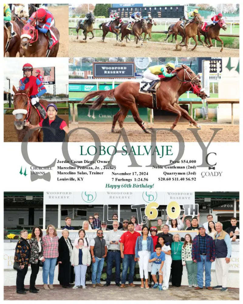 Lobo Salvaje - 11-17-24 R09 Cd Group Churchill Downs