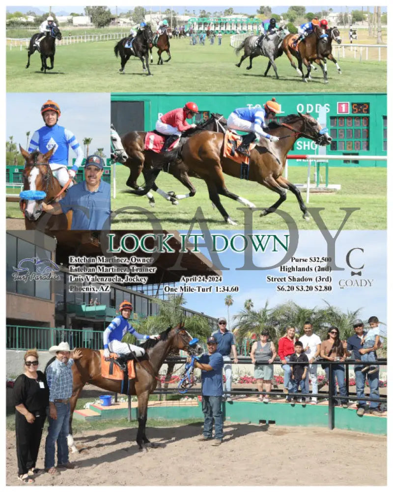 Lock It Down - 04 - 24 - 24 R06 Tup Turf Paradise