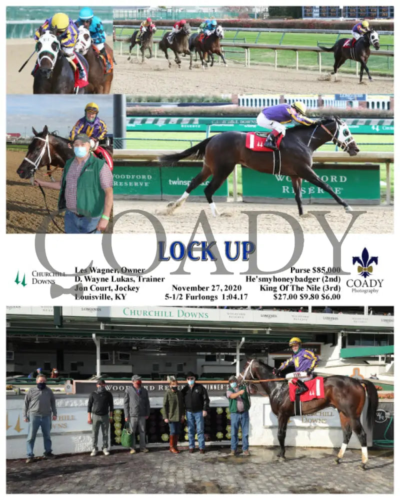 Lock Up - 11-27-20 R04 Cd Churchill Downs